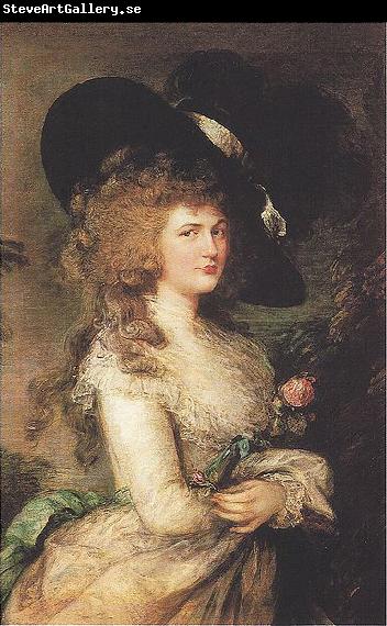 Thomas Gainsborough Portrait of Lady Georgiana Cavendish, Duchess of Devonshire